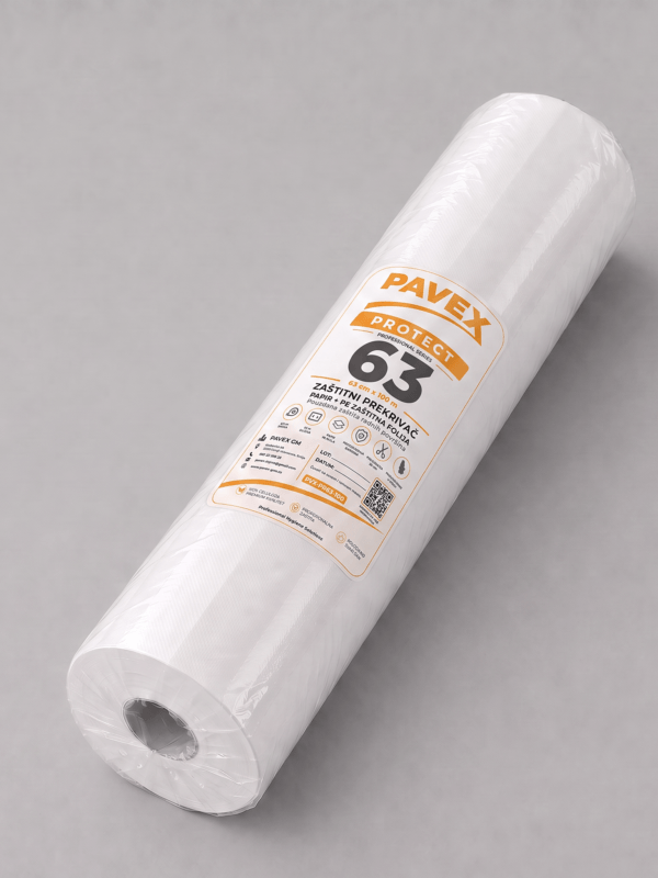 63protect Plastificirani prekrivač za kozmetičke krevete -Pavex Protect 63