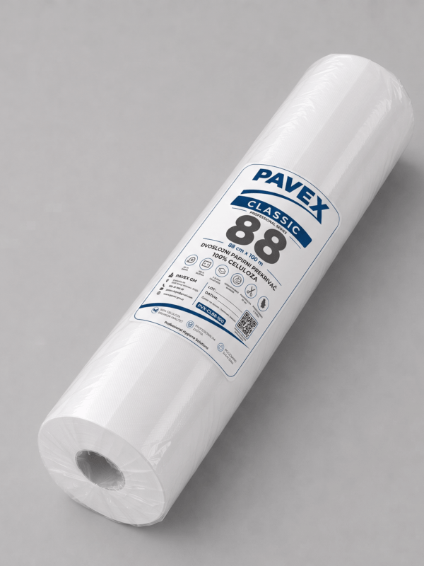 88classic Papirni prekrivač za kozmetičke krevete -Pavex Classic 88