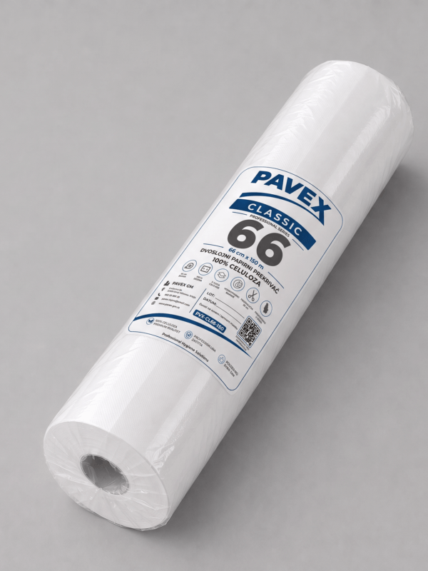 classic66 (2) Papirni prekrivač za kozmetičke krevete -Pavex Classic 66