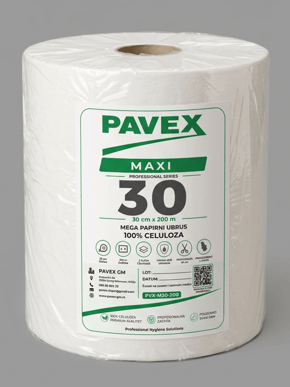 maxi ubrus Pavex Maxi ubrus u rolni, industrijski